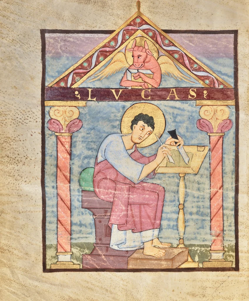 An illustration from Irmengard Codex, 1030, leaf 5