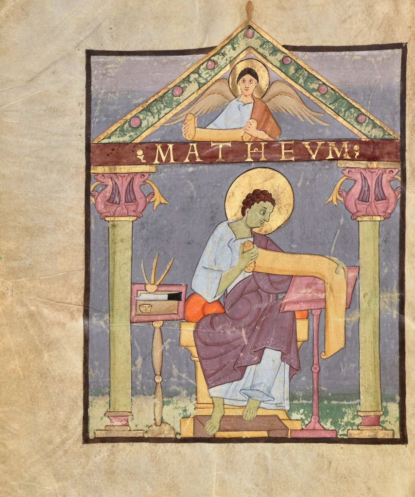 An illustration from Irmengard Codex, 1030, leaf 7