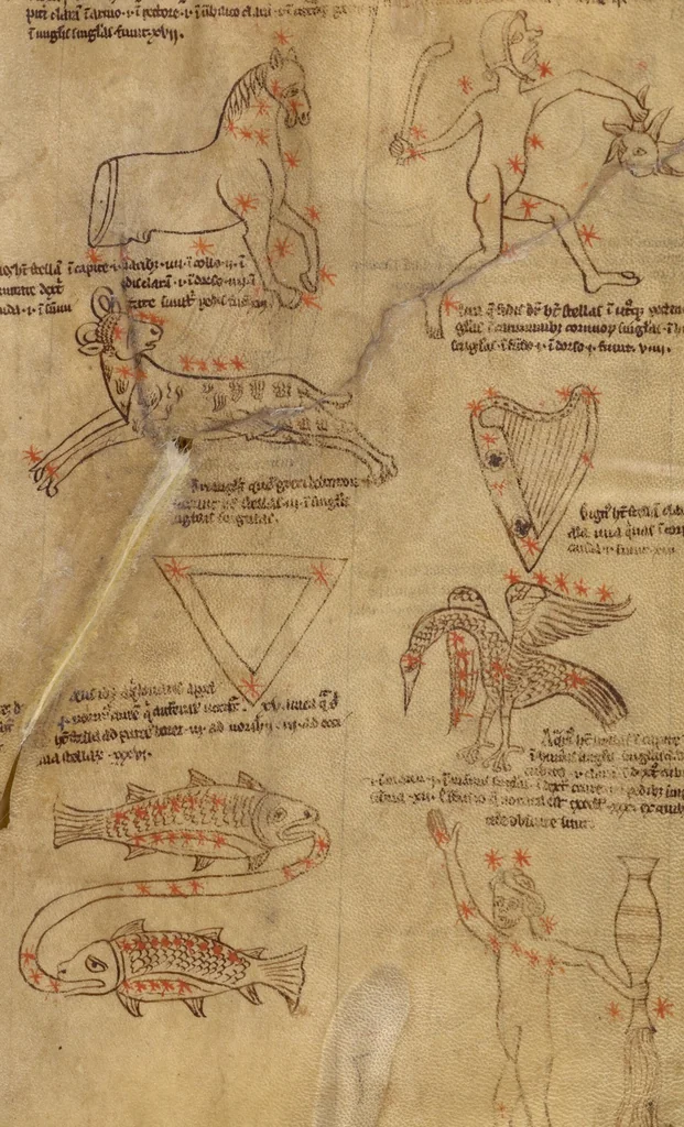 An illustration from Miscellany of Texts on the Quadrivium, 1150, leaf 6