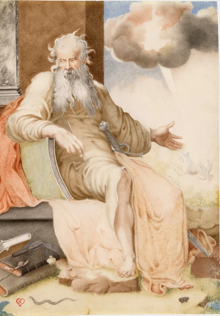 An illustration from Saint Paul, 1612, leaf 1