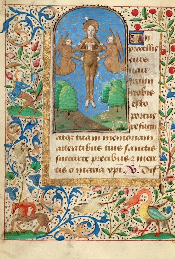 An illustration from Prayer Book of Charles the Bold, 1469, leaf 113
