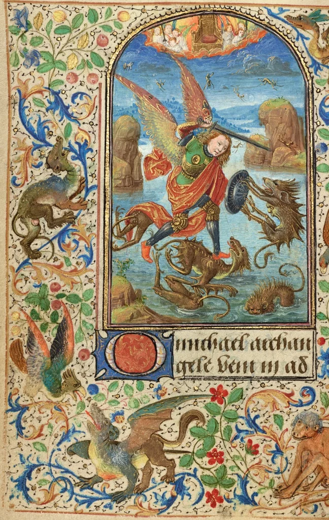 An illustration from Prayer Book of Charles the Bold, 1469, leaf 114