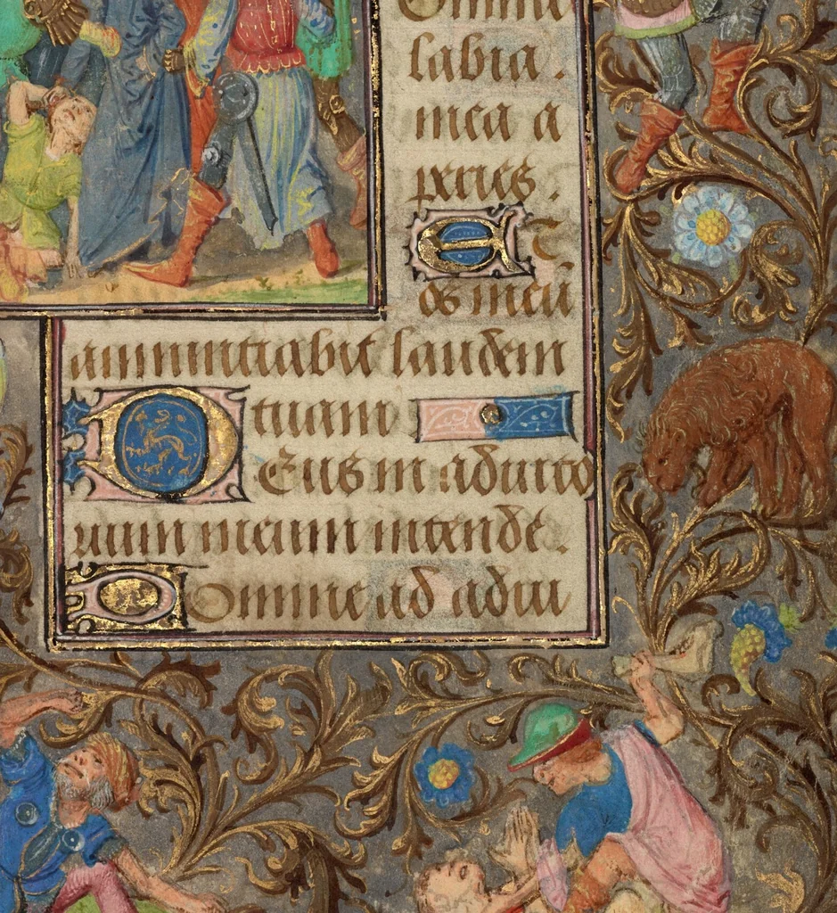 An illustration from Prayer Book of Charles the Bold, 1469, leaf 119