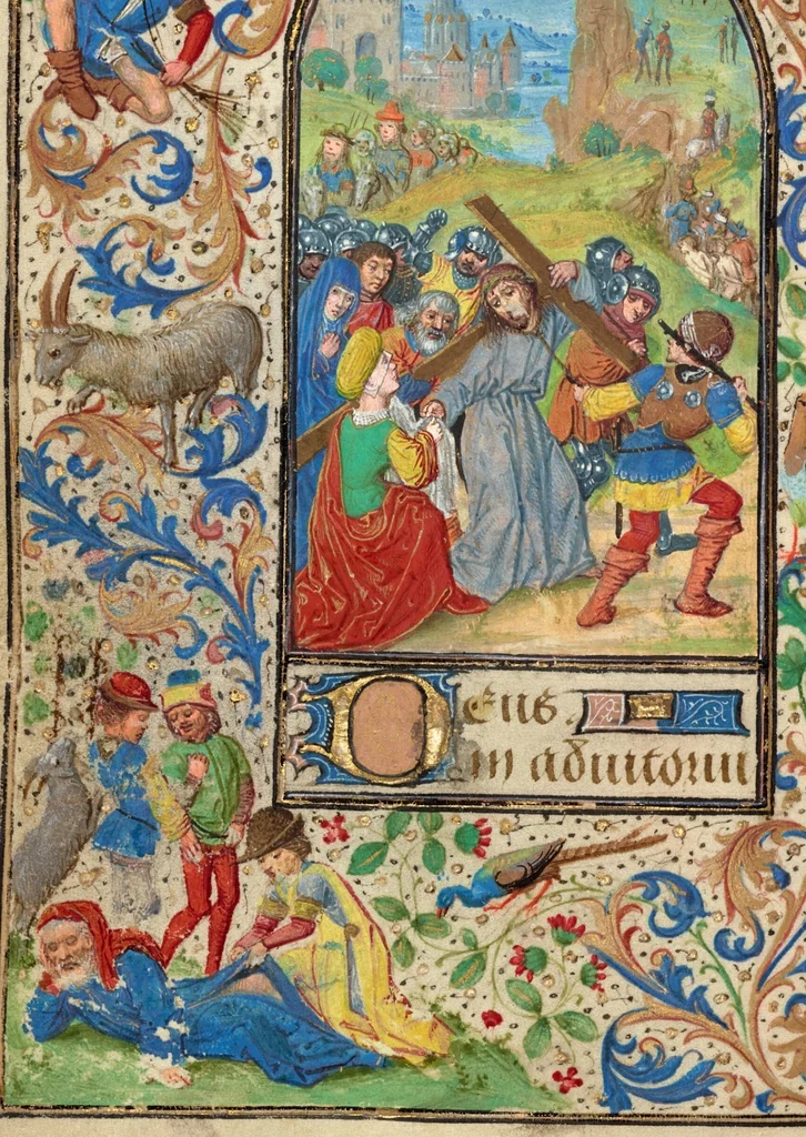 An illustration from Prayer Book of Charles the Bold, 1469, leaf 138