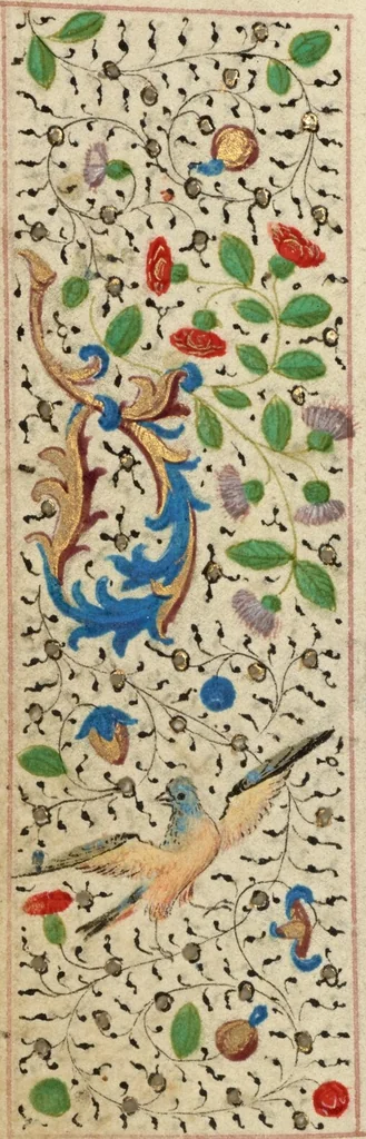 An illustration from Prayer Book of Charles the Bold, 1469, leaf 17