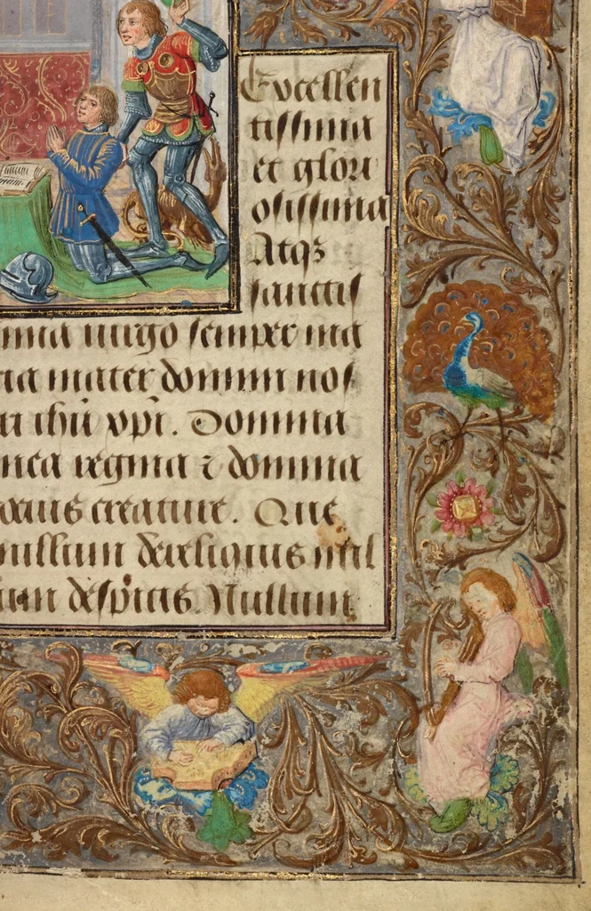 An illustration from Prayer Book of Charles the Bold, 1469, leaf 6