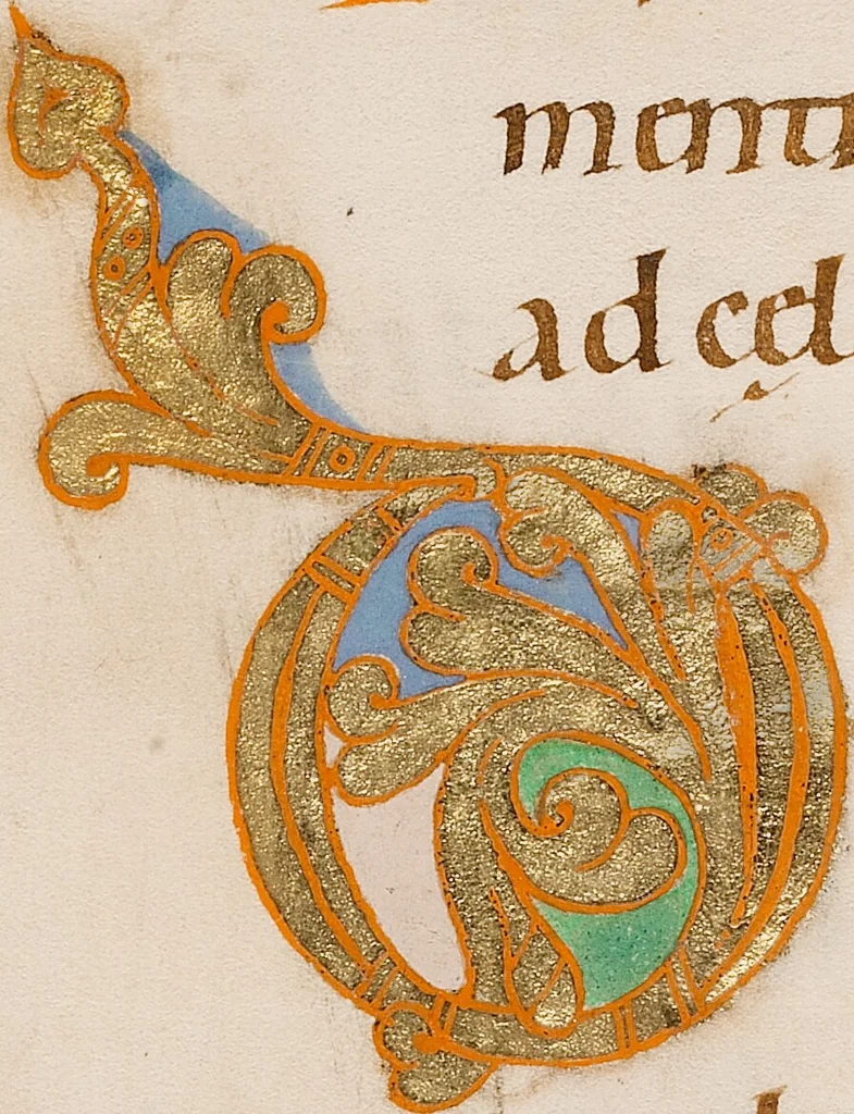 An illustration from Sacramentary, 1025, leaf 11