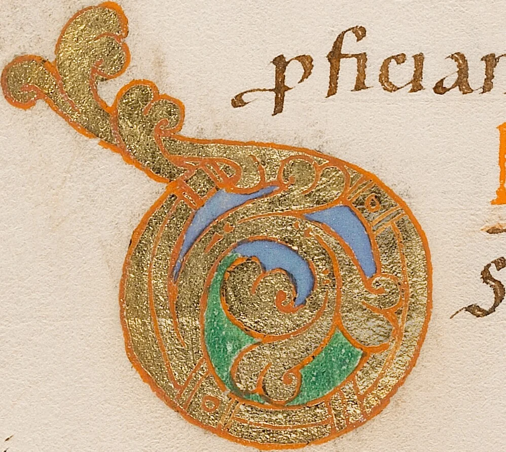 An illustration from Sacramentary, 1025, leaf 12