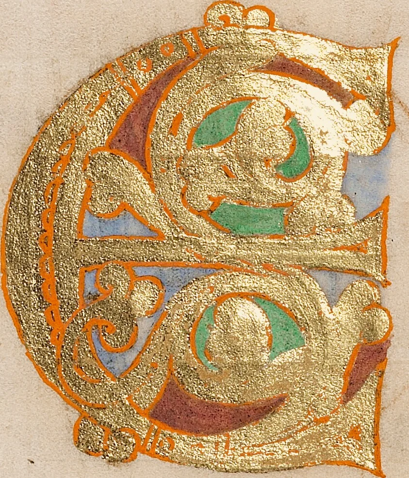 An illustration from Sacramentary, 1025, leaf 13