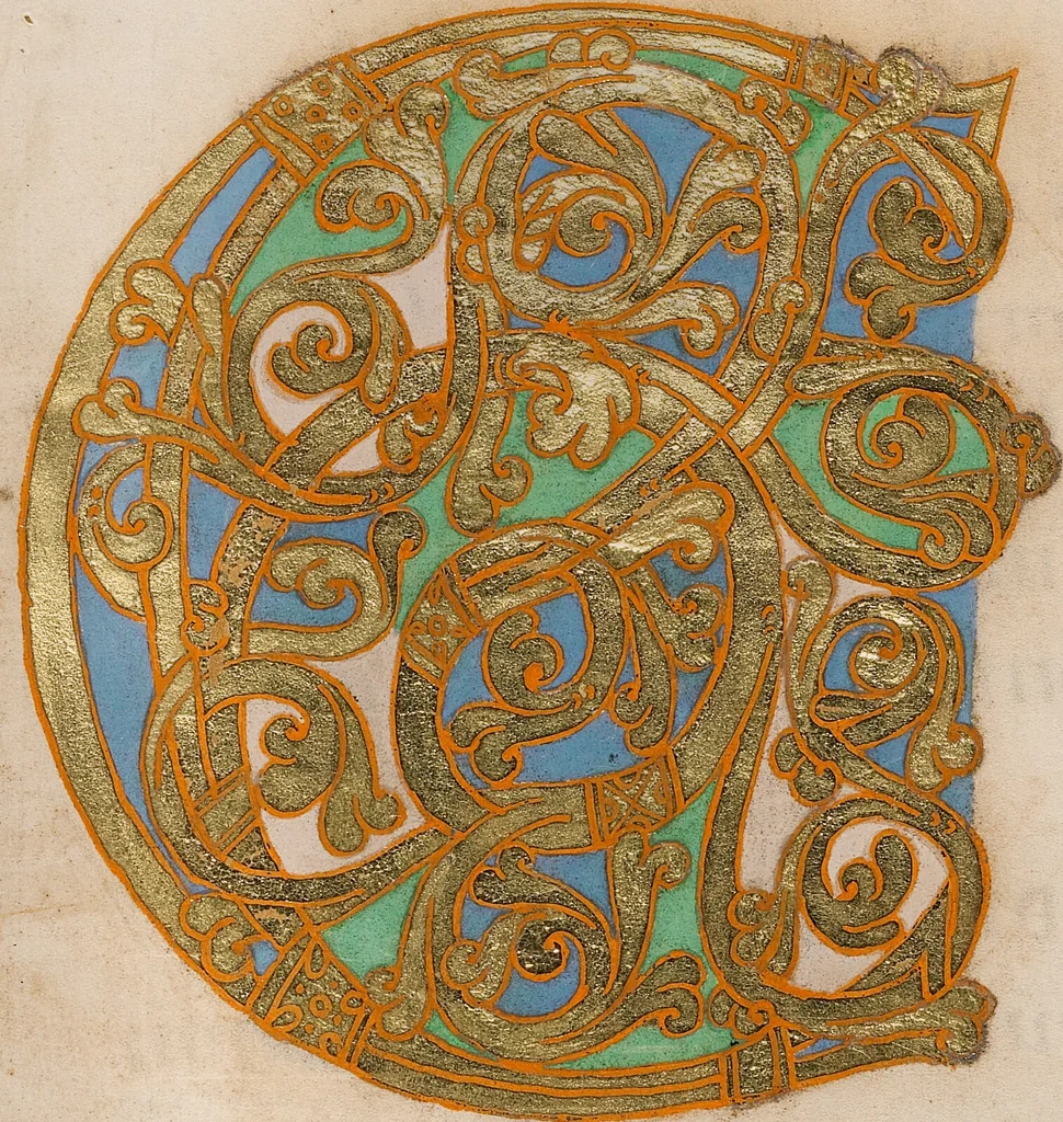 An illustration from Sacramentary, 1025, leaf 4