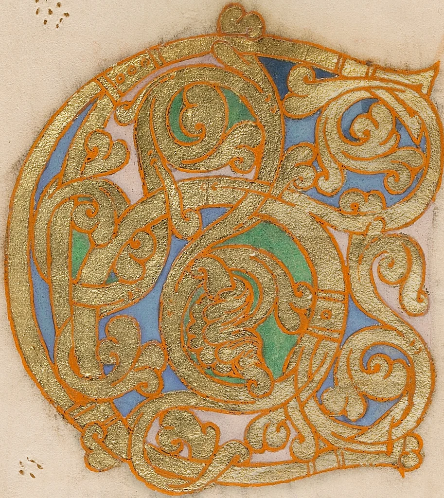 An illustration from Sacramentary, 1025, leaf 5