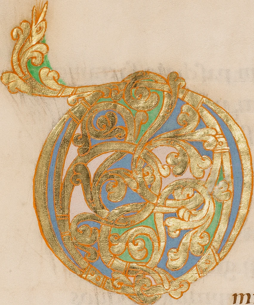An illustration from Sacramentary, 1025, leaf 7