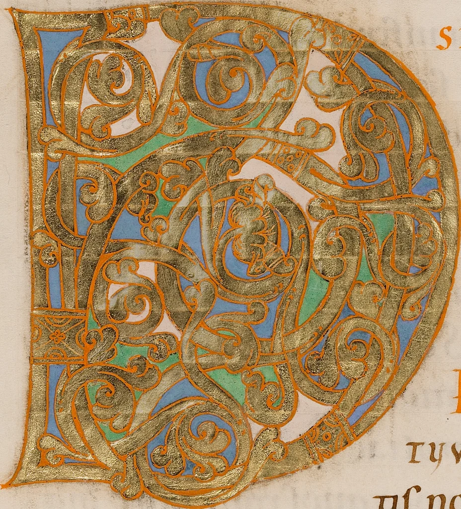 An illustration from Sacramentary, 1025, leaf 8