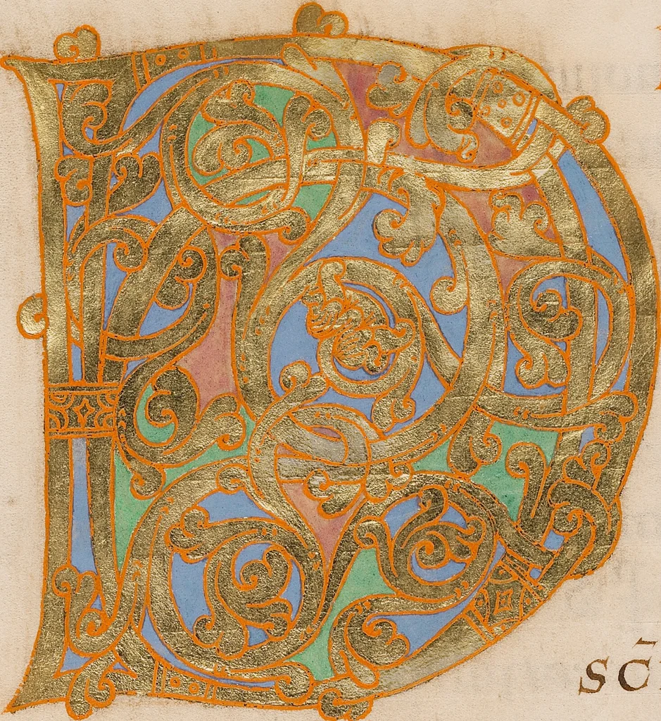 An illustration from Sacramentary, 1025, leaf 9