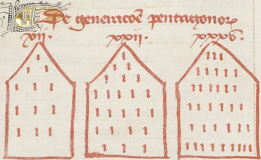 An illustration from Liber Alchandrei philosophi, 1405, leaf 14
