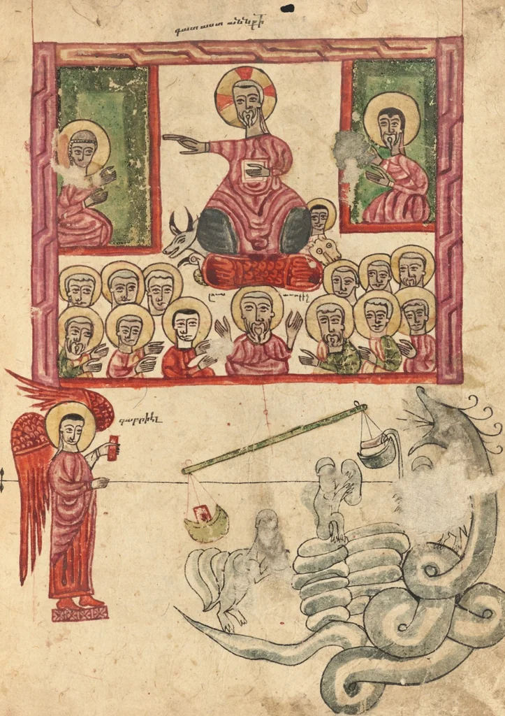An illustration from Gospel Book, 1583, leaf 31