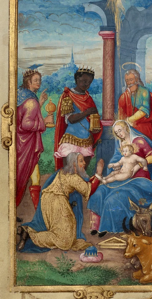 An illustration from Book of Hours, 1544, leaf 11