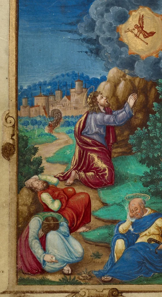 An illustration from Book of Hours, 1544, leaf 12