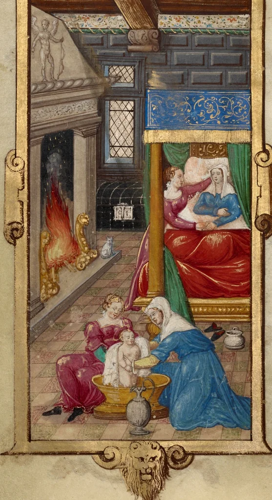 An illustration from Book of Hours, 1544, leaf 15