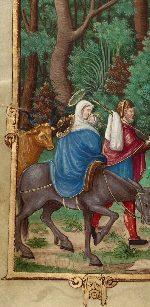 An illustration from Book of Hours, 1544, leaf 17