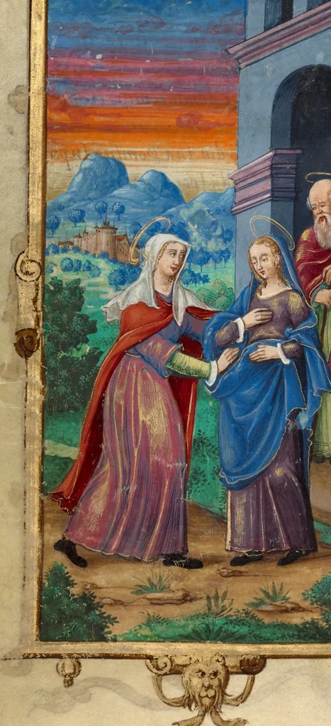 An illustration from Book of Hours, 1544, leaf 20