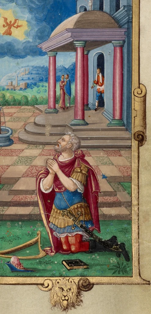 An illustration from Book of Hours, 1544, leaf 3