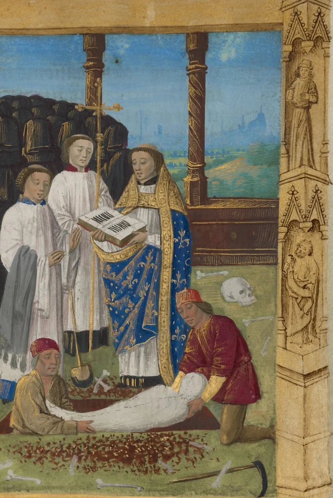 An illustration from Book of Hours, 1478, leaf 1