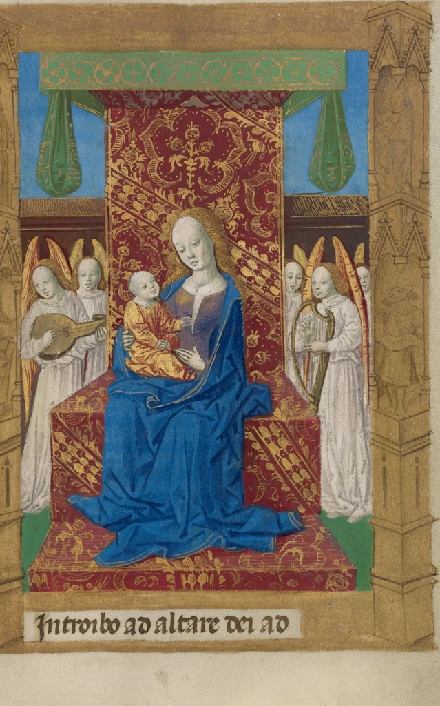 An illustration from Book of Hours, 1478, leaf 14