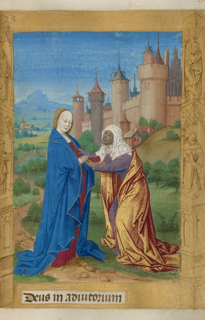 An illustration from Book of Hours, 1478, leaf 17