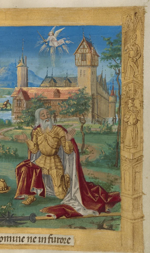 An illustration from Book of Hours, 1478, leaf 2