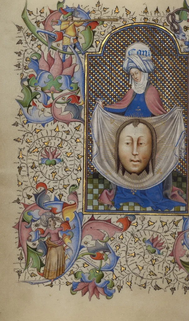 An illustration from Book of Hours, 1450, leaf 44