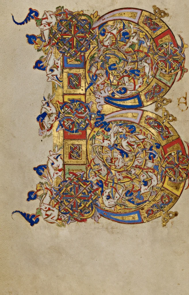 An illustration from Breviary, 1153, leaf 7