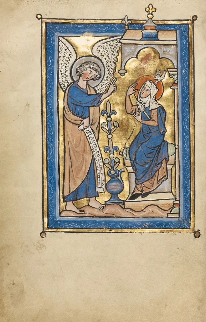 An illustration from Psalter, leaf 29