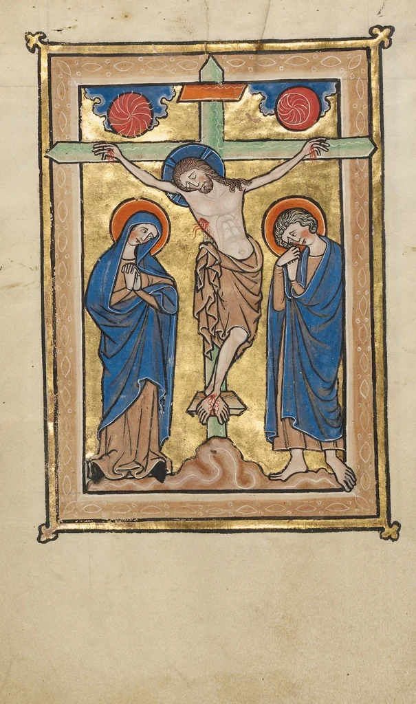 An illustration from Psalter, leaf 30