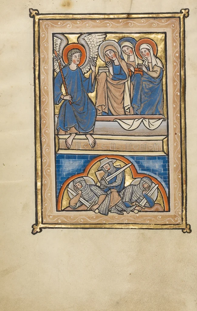 An illustration from Psalter, leaf 33
