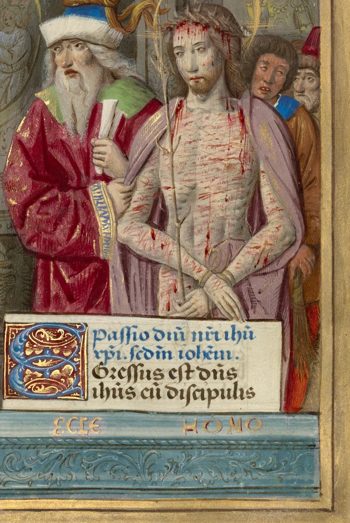 An illustration from Poncher Hours, 1500, leaf 18