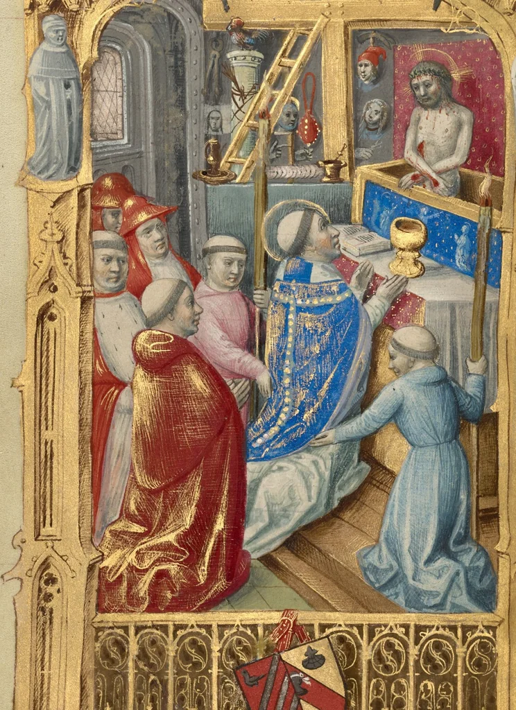 An illustration from Poncher Hours, 1500, leaf 29