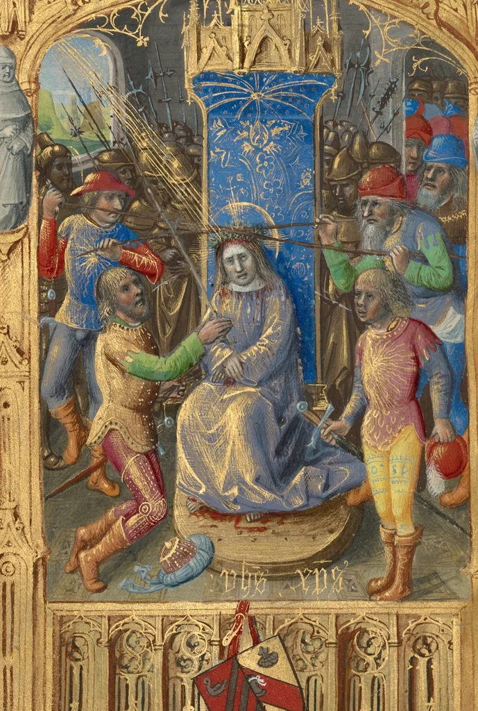 An illustration from Poncher Hours, 1500, leaf 31