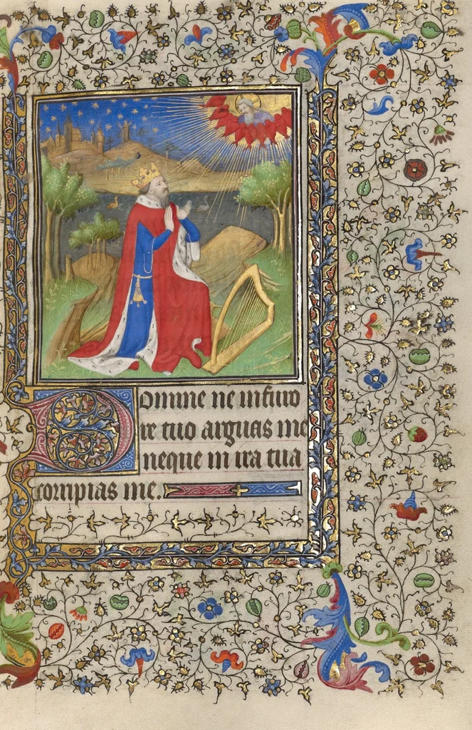 An illustration from Book of Hours, 1415, leaf 29