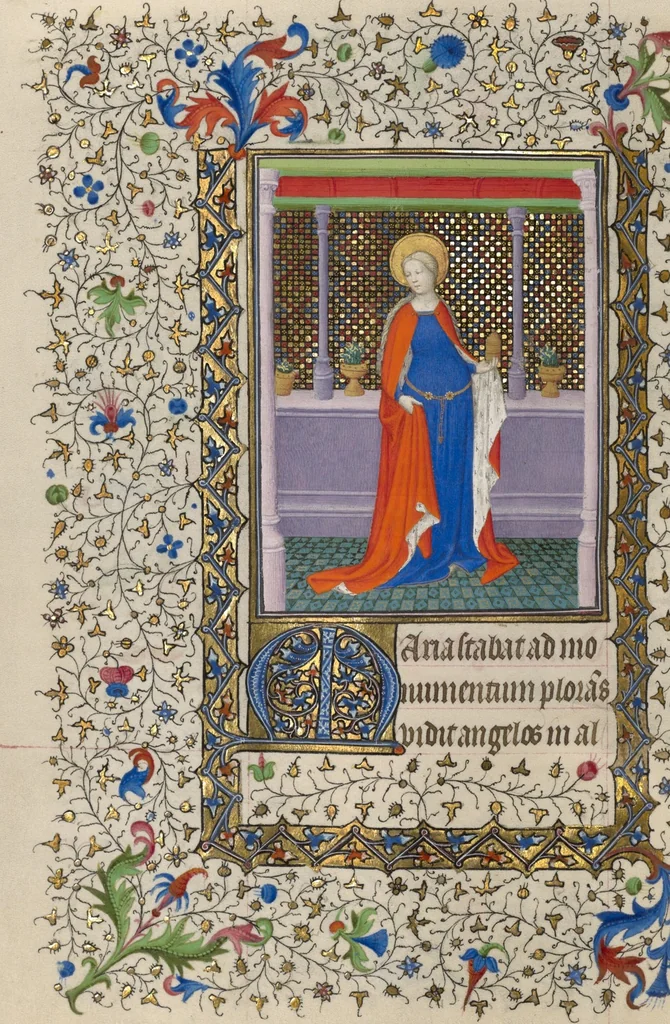 An illustration from Book of Hours, 1415, leaf 39