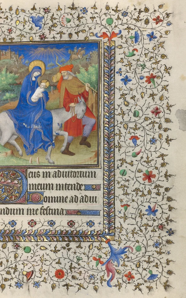 An illustration from Book of Hours, 1415, leaf 49