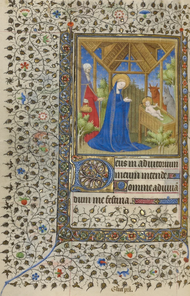 An illustration from Book of Hours, 1415, leaf 50