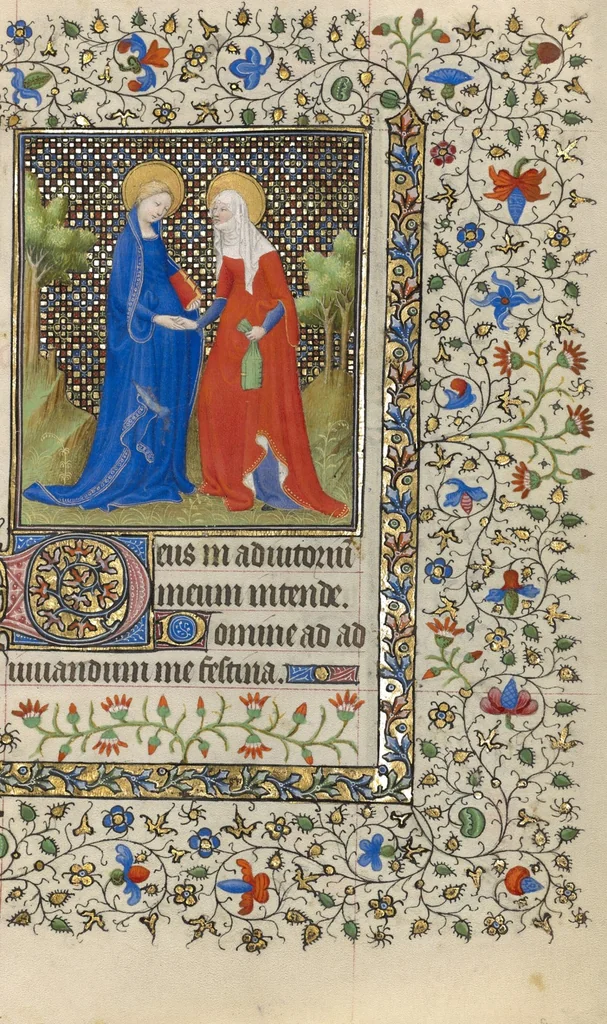An illustration from Book of Hours, 1415, leaf 53