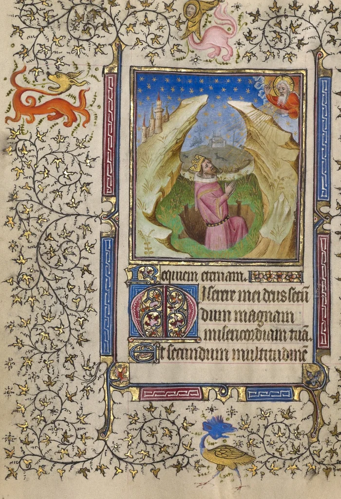 An illustration from Book of Hours, 1410, leaf 19
