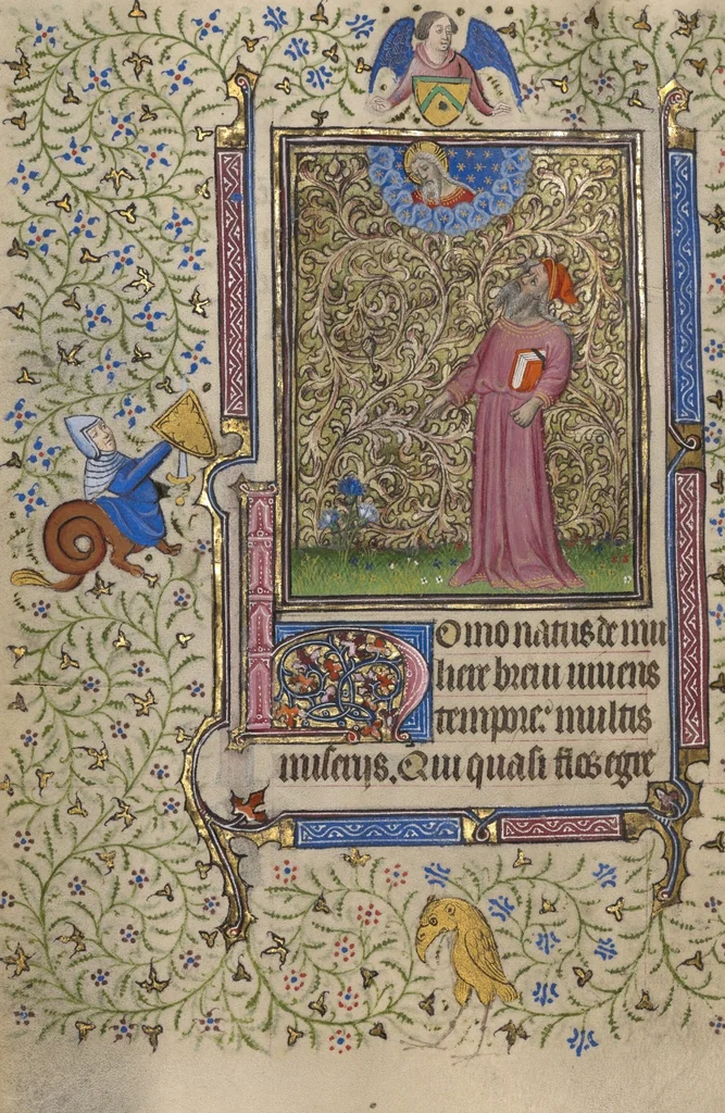An illustration from Book of Hours, 1410, leaf 29