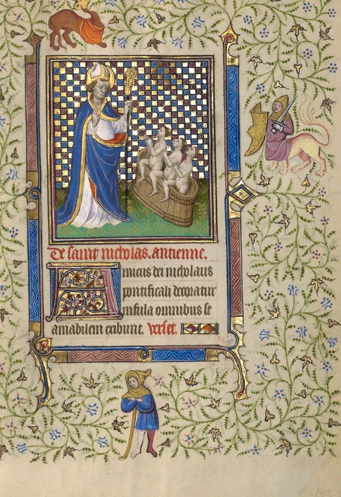An illustration from Book of Hours, 1410, leaf 53