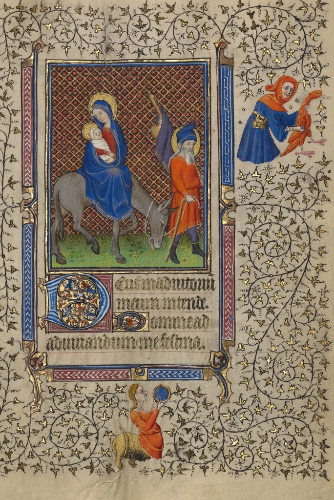 An illustration from Book of Hours, 1410, leaf 60