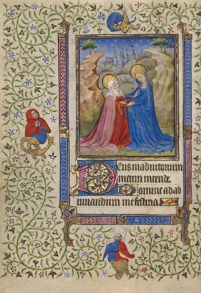 An illustration from Book of Hours, 1410, leaf 68