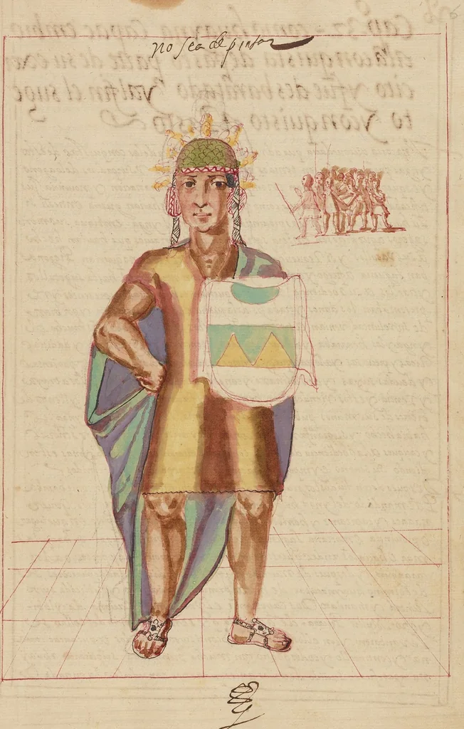 An illustration from Historia general del Piru, 1616, leaf 31