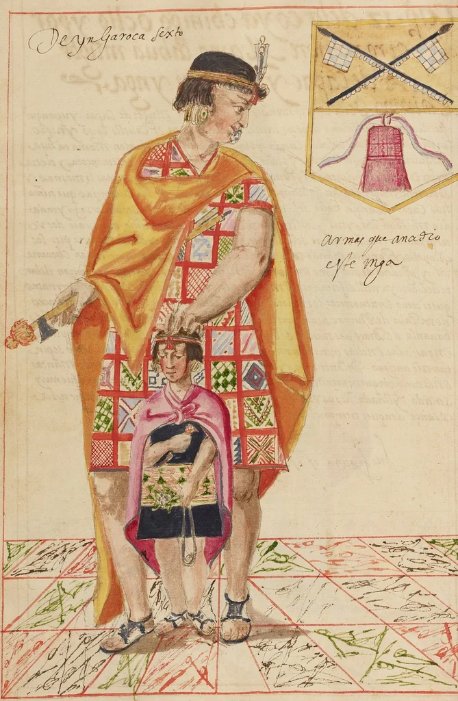 An illustration from Historia general del Piru, 1616, leaf 33